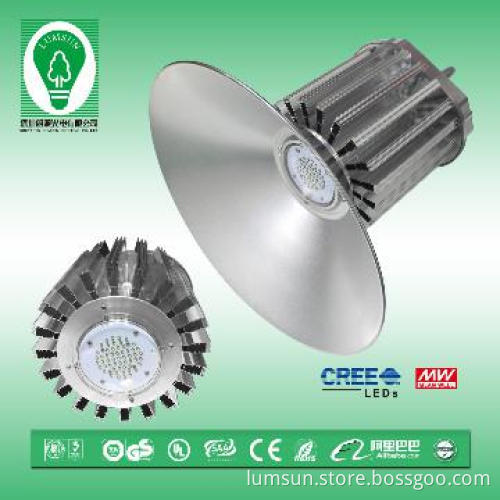 ip65 cree 120w led high bay light fixture with Mean well